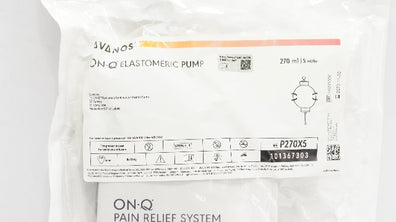 Avanos P270X5 On-Q Elastomeric Pump 270ml, 5mL/hr  (x)